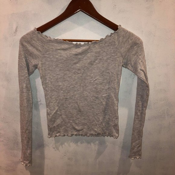 Ribbed Long sleeve shirt - Picture 1 of 2